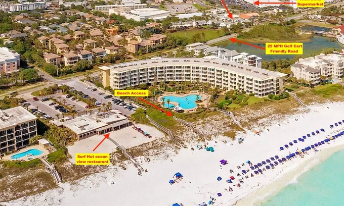 Miramar Beach House | Half-duplex 4 min walk from the beach · Free Cruise Tix · Pool · Pets welcome!