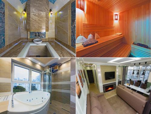 Pechers'kyi District Apartment | Hammam , big Jacuzzi ,Sauna , 2 bedroom , Khrechatik