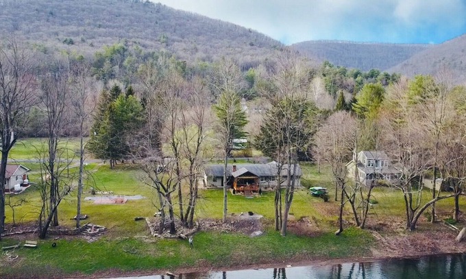 Jersey Shore House | Happy Mountain Camp · Borders State game land | Pine Creek River Front