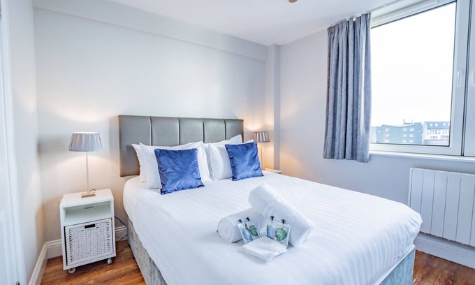 Galway City Centre Apartment | Harbour and Water View Designer Duplex. Family Friendly. Private building.