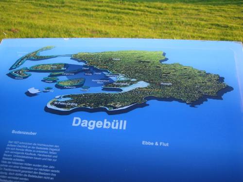 Dagebuell Apartment | Haus Halligblick, Ferienwohnungen am Wattenmeer, Whg Hamburger Hallig