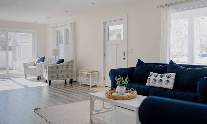 Grand Beach House | Heated pool in season, 2 blocks to beach, close to playground, golf course