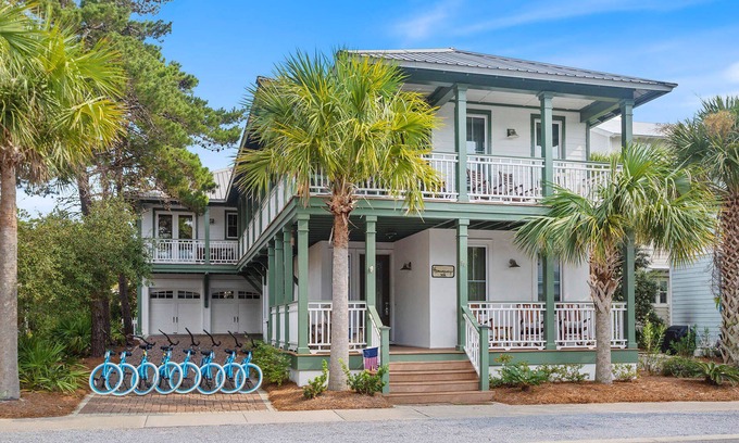Seacrest Beach House | Hemingway at 30A - Seacrest, 12,000 Sq Ft Community Pool, Beach Tram, Bikes!