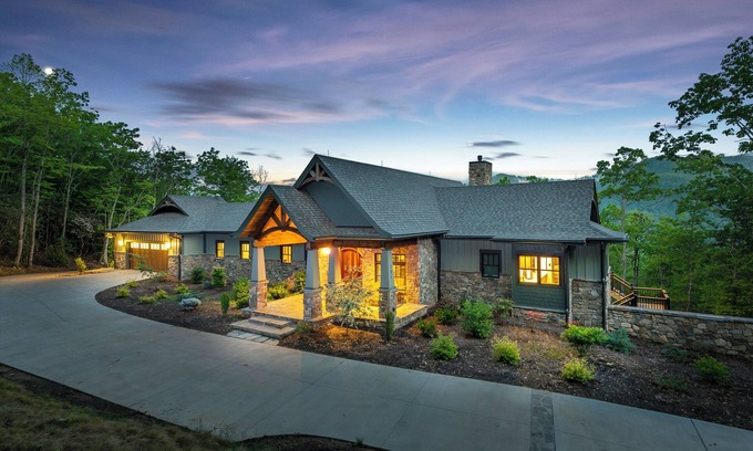 Black Mountain House | Here Comes the Sunset | Modern Luxury & Year-Round Mountain Views!