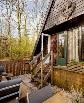 Septon Ski Chalet | Het Hertenbos Chalet 136 - Bos- Groene Oase- Rustmoment- Zwembad