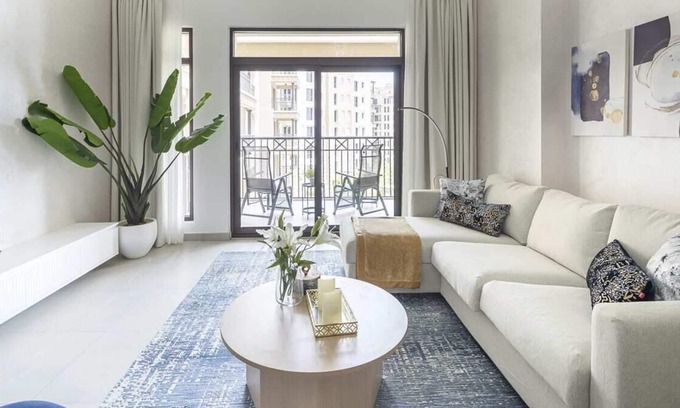 Umm Suqeim 3 Apartment | High-end 1BR with Pool Views in Madinat Jumeirah!