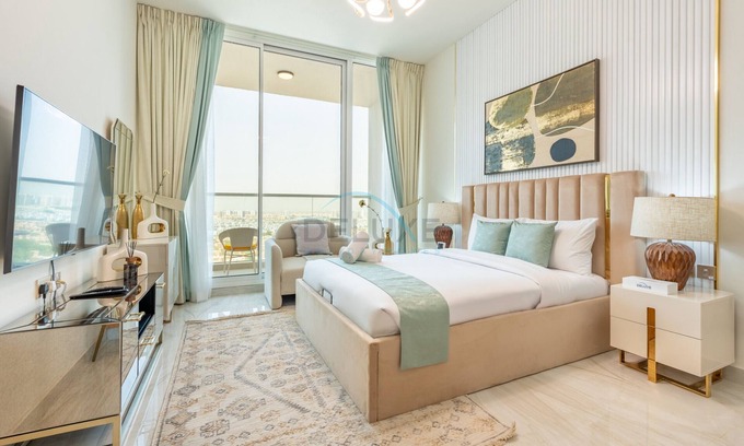 Dubai Apartment | High-Floor Studio with Community View and High-End Amenities, Gemz by Danube, Al Furjan