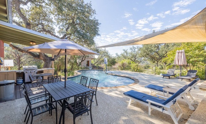 Jonestown House | Hill Country Haven: Spacious 4-Bedroom Home with Private Pool