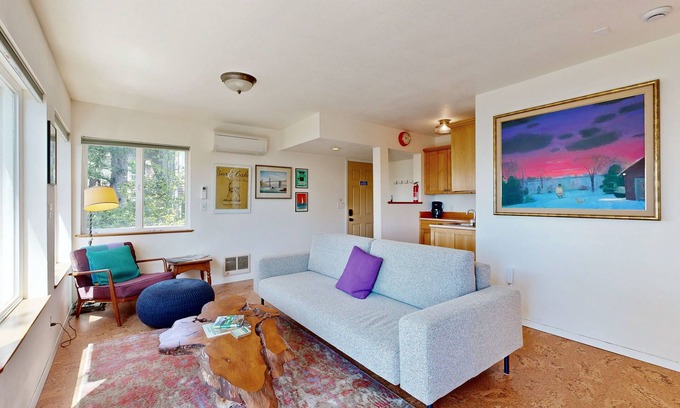 Oceanside House | Hillside retreat with ocean-view deck - half mile to the beach