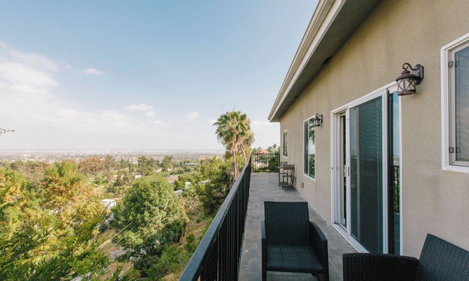 Los Angeles House | Hilltop Views! Large 5BR Home + Private Guesthouse
