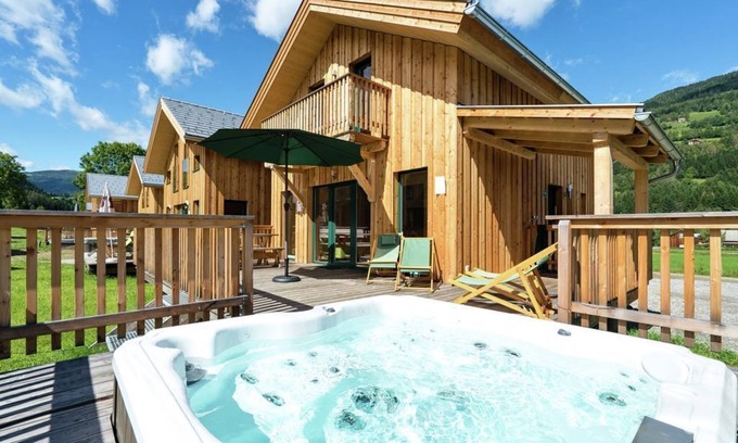 Sankt Lorenzen ob Murau Ski Chalet | Hirsch-Chalet directly near the Kreischberg with whirlpool - valley station