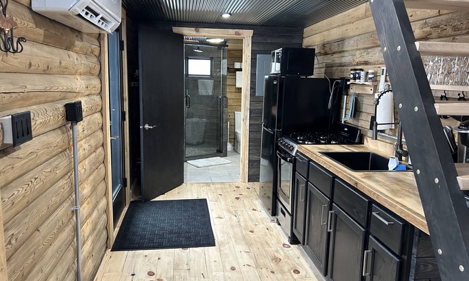 Rapid River Cabin | Historic Roots With Modern Style. Cozy cabin for your next getaway.