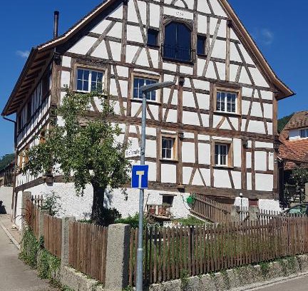 Ludwigshafen Apartment | Historisches Fachwerkhaus "Hoher Hirschen" mit eigenem Hof und Garten - Charmantes, kleineres Studio und museales Apartment