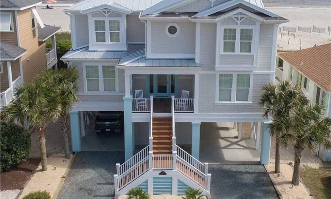Supply House | Hobbs Realty - Oceanfront Luxury Home with Private Heated Pool and Elevator