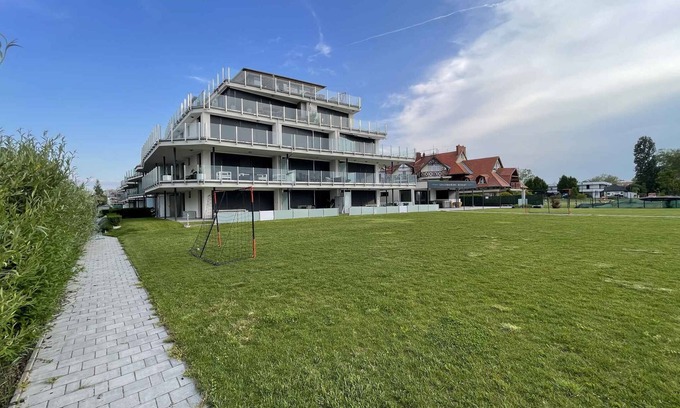 Balatonlelle Apartment | Holiday apartment with private beach, WiFi and air conditioning