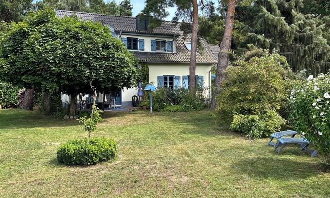 Kamminke House | Holiday House 'Seeadler' by Oderhaff near Ostsea in the fishing village Kamminke