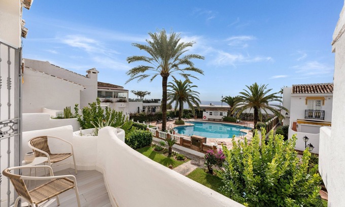 La Cala de Mijas House | Holiday Home '225 Mijas Playa La Cala' with Sea View, Wi-Fi and Air Conditioning