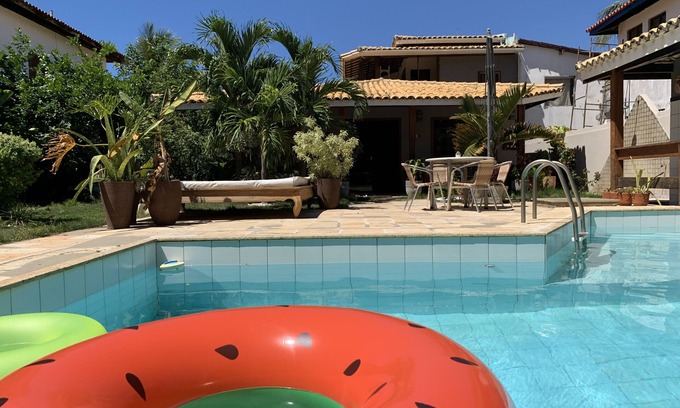 Pouso Alegre Buraquinho House | Holiday home, 4 bedrooms, 2 suites, 100m from the beach.
