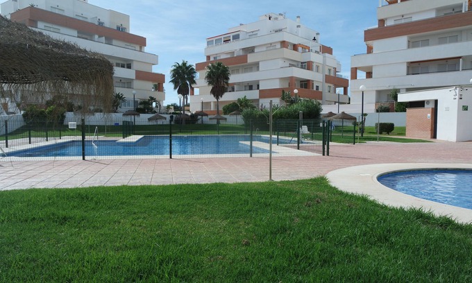 Roquetas de Mar Apartment | Holiday home for 2 people: Playa Serena beach 6min walk, golf course 9 min.n
