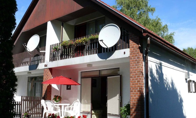 Balatonmariafurdo House | Holiday home with air conditioning, terrace, garden and garden furniture