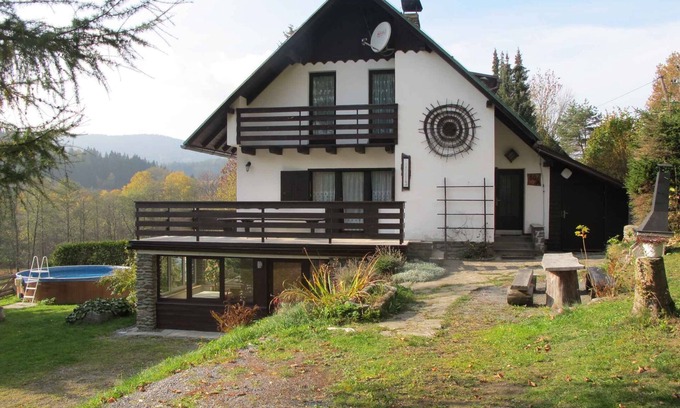 Svinna House | Holiday home with fireplace, sauna, games room and heated pool