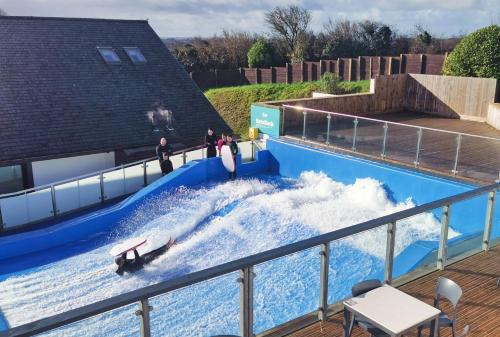 Winnard's Perch House | Holiday lodge, on-site watersports, Retallack Resort