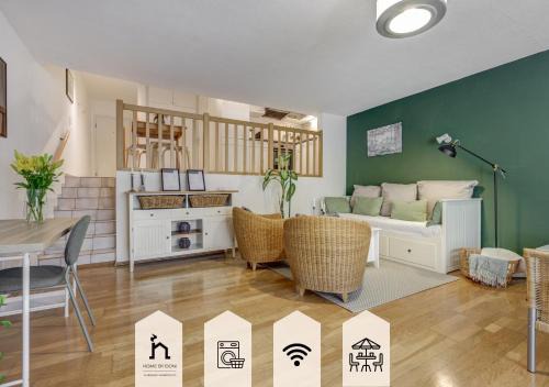 Wiesbaden Apartment | Home by Doni I Zentral I Haustiere erlaubt I Balkon I 4 PAX