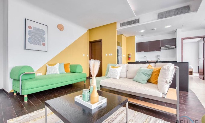 Dubai Sports City Apartment | Homely 1BR at The Matrix Dubai Sports City by Deluxe Holiday Homes