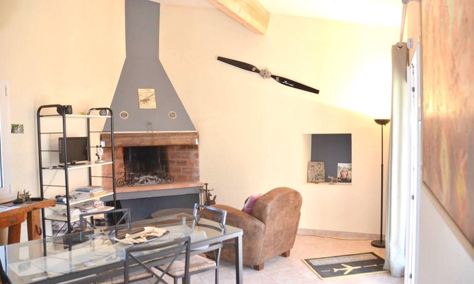 Puicheric House | Homerez - Nice house for 2 ppl. with terrace at Puichéric