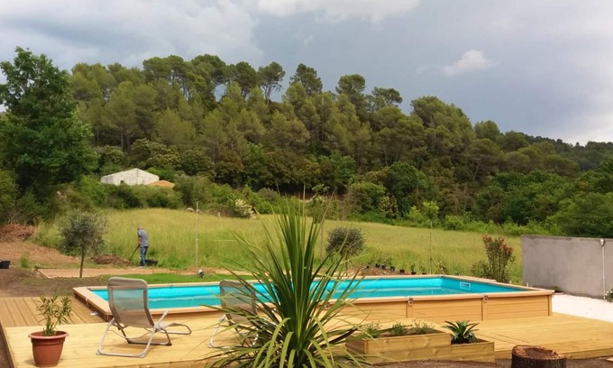Barjols House | Homerez - Nice house for 6 ppl. with swimming-pool and terrace at Barjols