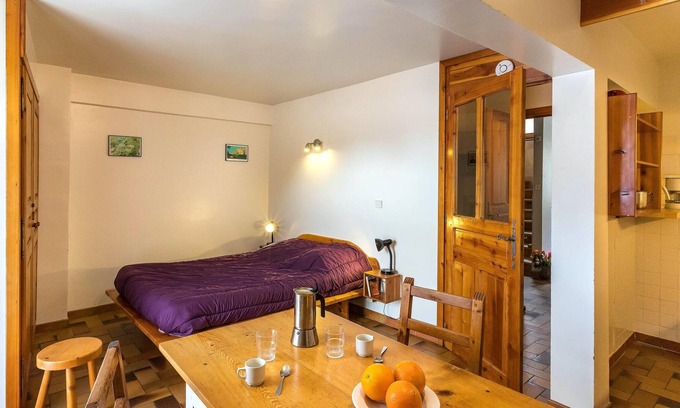 Arvieux Apartment | Homerez - Studio 1 km from the slopes for 2 pers. with terrace in Arvieux