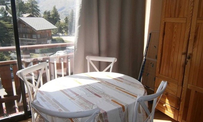Le Devoluy Apartment | Homerez - Studio, Le Dévoluy, Mountain View.