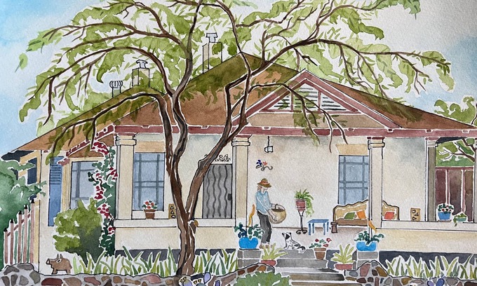 West University House | Homey bungalow in Historic neighborhood. Near UA, downtown Tucson, & 4th Avenue.