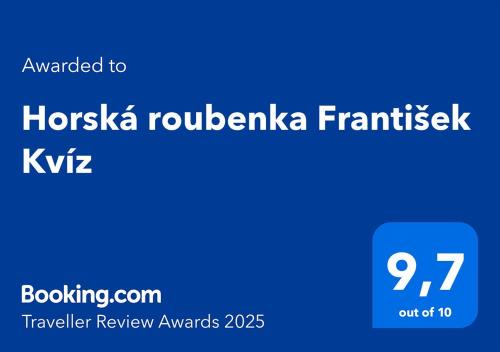 Dolni Dvur House | Horská roubenka František Kvíz