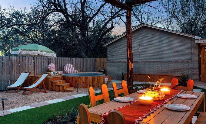 Fredericksburg House | Hot tub, Cowboy Pool, Fire Pit, Close to Main St!