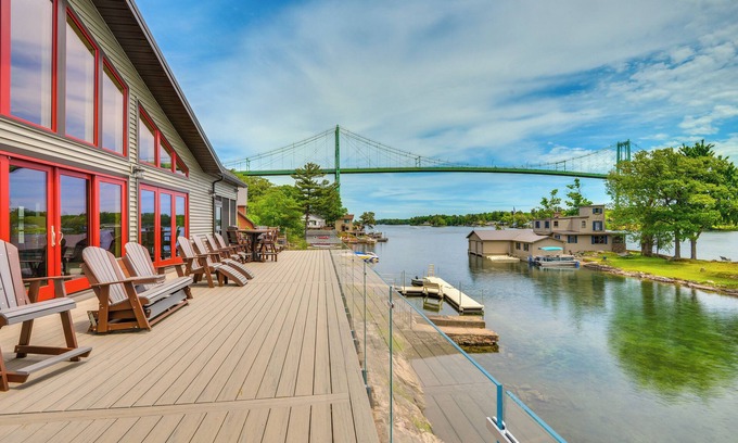 Wellesley Island Cottage | Hot Tub & Dock: Waterfront Wellesley Island Home!