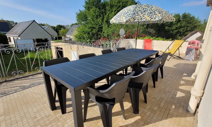 Guerande House | House 4 Bdrms and Terrace, Garden near. Sea, Golfs, Salt marshes, Walks