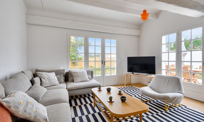 L'Epine House | House 650 m from the beach for 6 adults and 1 child