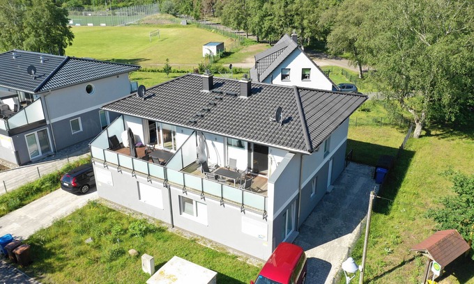 Gohren House | House close to the beach with sea view, use of swimming pool and sauna - Sealodge Rügen