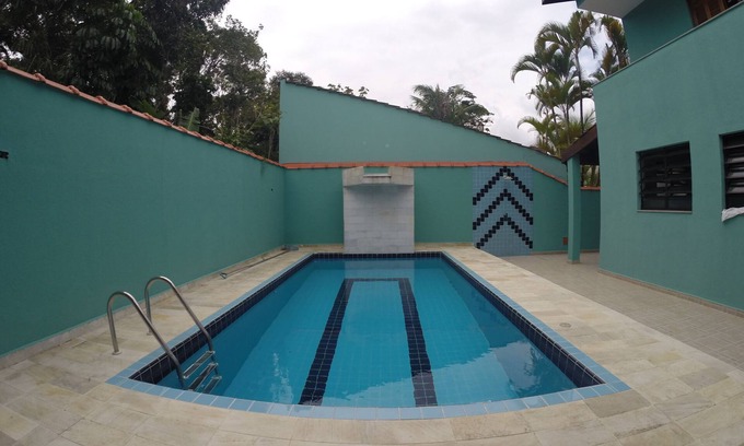 Balneario Mogiano House | House comfortably Tropical Condo * Pool * Gourmet * Esp 15 people