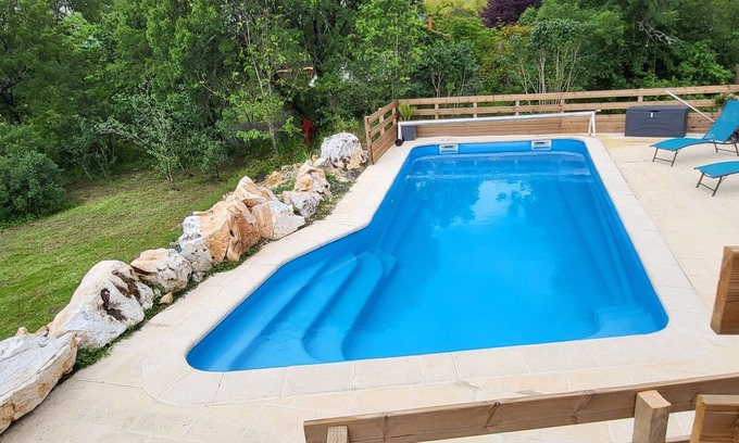 Caylus House | House in the heart of Quercy with swimming pool