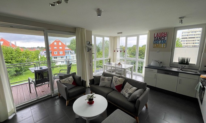 Grossenbrode Apartment | House "Leuchtturm" in the beach park Großenbrode in direct beach location