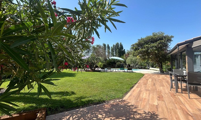 La Teste-de-Buch House | House with chalet and swimming pool on the Bassin d'Arcachon, 10' from Dune de Pilat