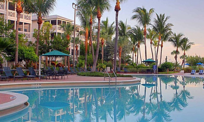 Key West Condo | Hyatt Beach House- 2 Bedroom Located On The Gulf With Private White Sand Beach!