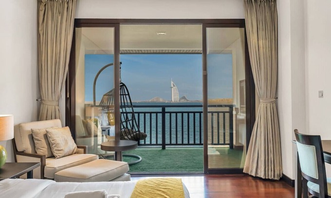Palm Jumeirah Apartment | Iconic Burj Al Arab View | 2 BDR Apt at Anantara