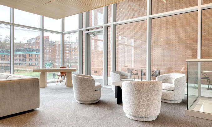 Hoboken Apartment | Ideal Hoboken 2BR w/W/D & Gym, nr Light Rail, by Blueground