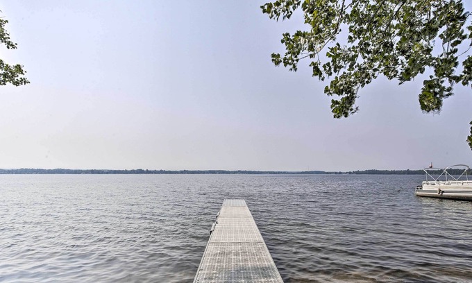Cadillac Cottage | Idyllic Lakefront Haven w/ Patio & Fire Pit!