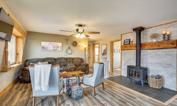 Beulah Cabin | Idyllic Rye Cabin: Deck w/Mountain Views!