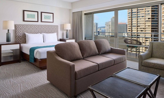 Waikiki Condo | Ilikai Hotel & Luxury Suites JRCV-2: Luxury Studio w/City Views