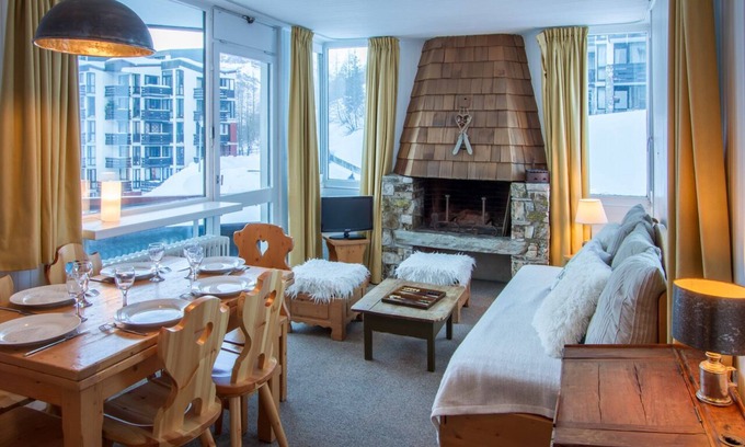 Val-d'Isere Apartment | In the center of town, close to the ski slopes, 3 rooms, 2 bedrooms for 4 people